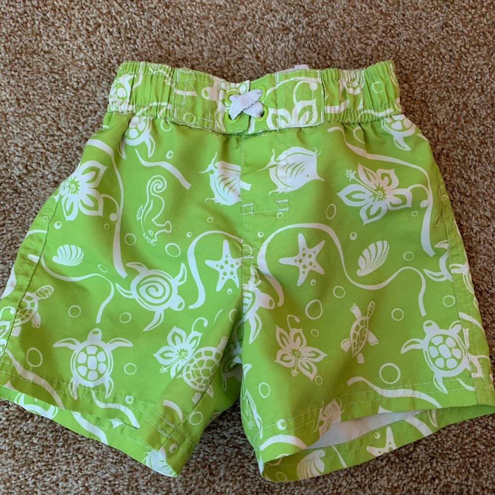 IXtreme green and white swimsuit 18M